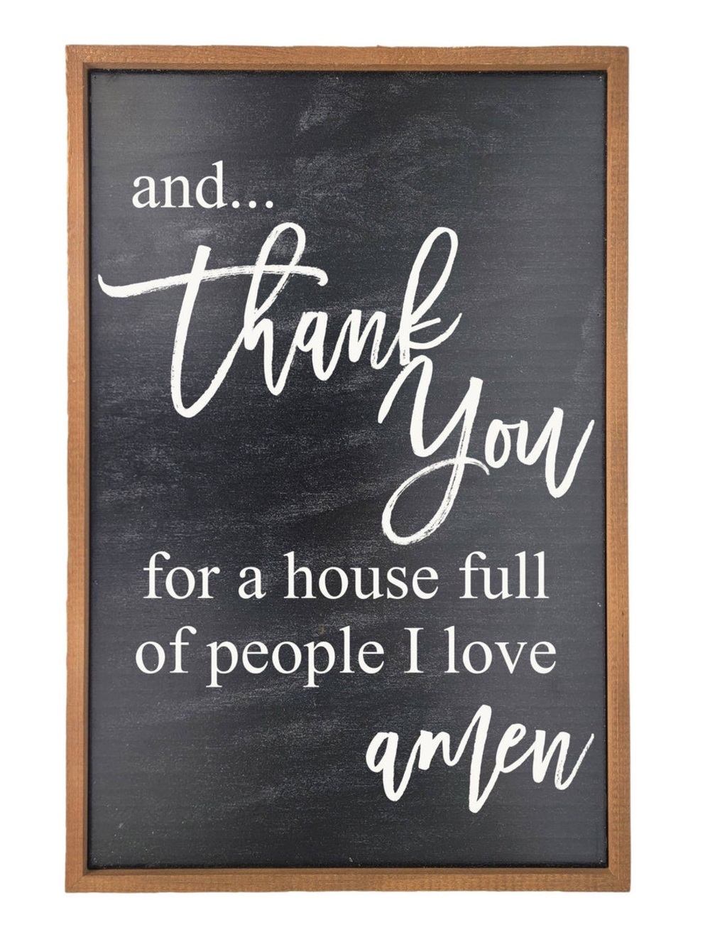 New And Thank You For A House Full-Home wall  or mantel  Décor G5